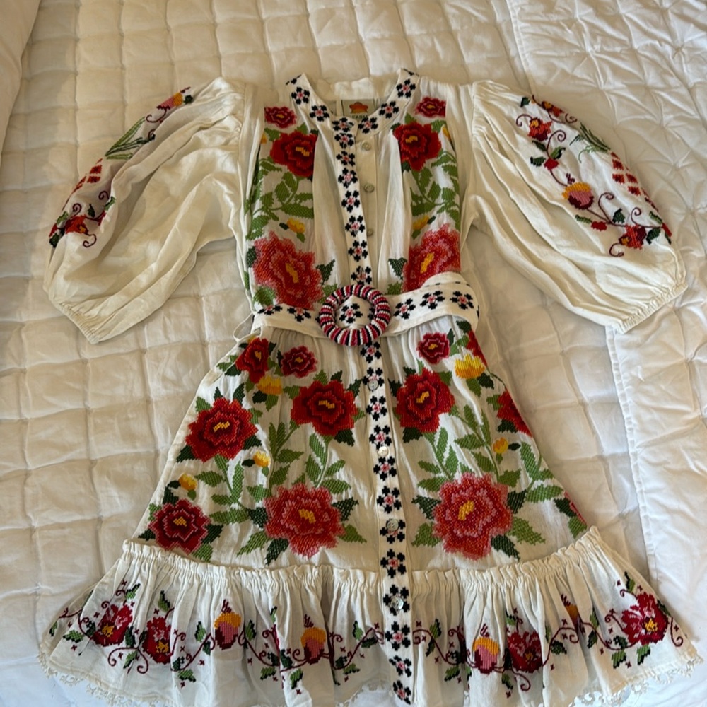 NWT FARM Rio Carmina Dress XS